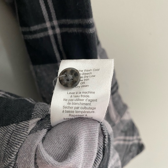 TNA Flannel Hooded Top - Picture 10 of 10